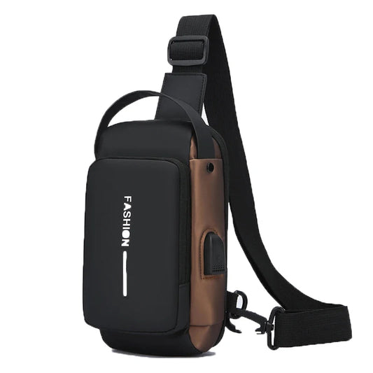 UrbanCarry Anti-Theft Sling Bag - adjustable strap detail (correa ajustable)